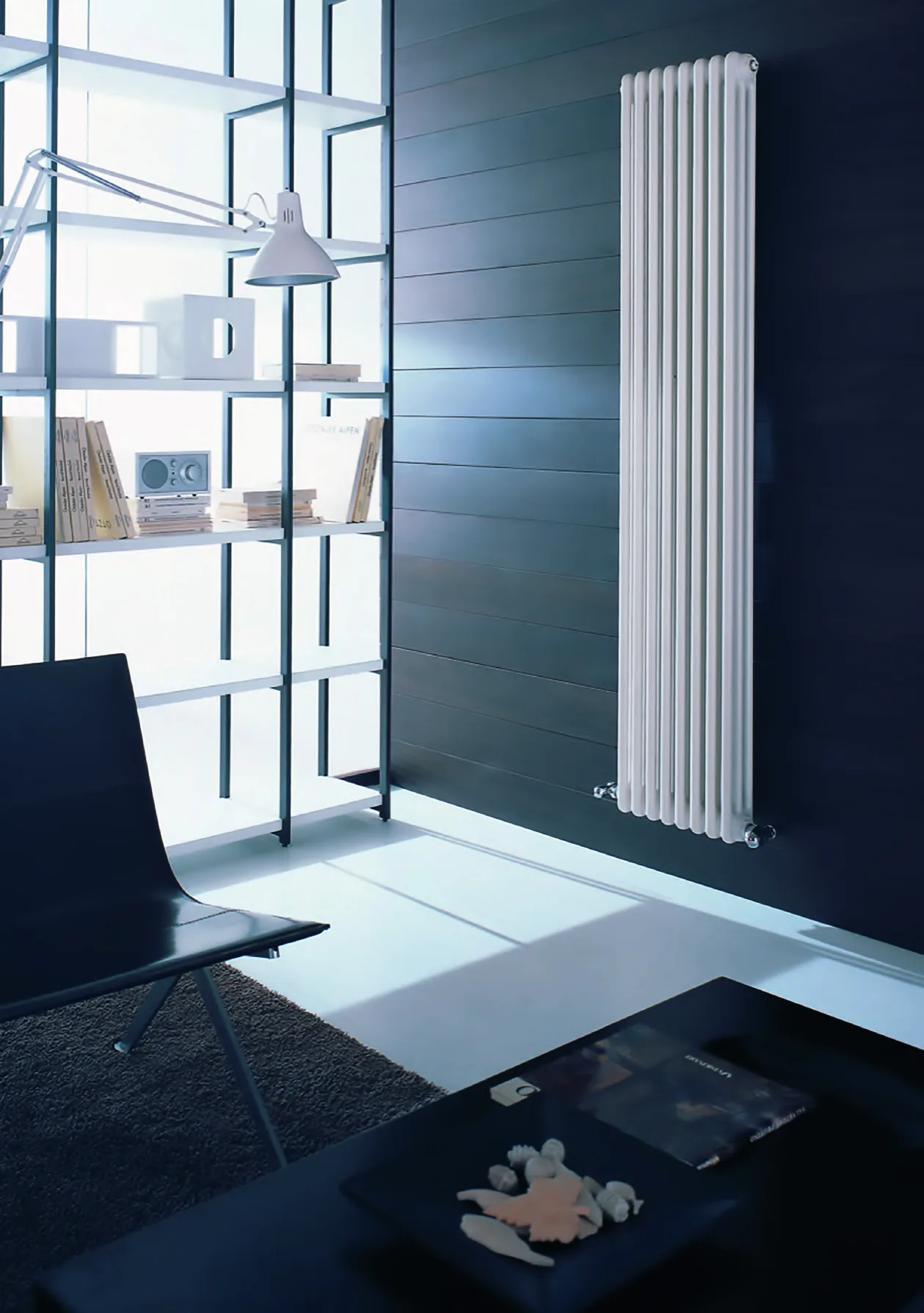 IMAS Klassic column radiators in a modern living space